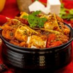 delicious paneer tikka masala dish close up