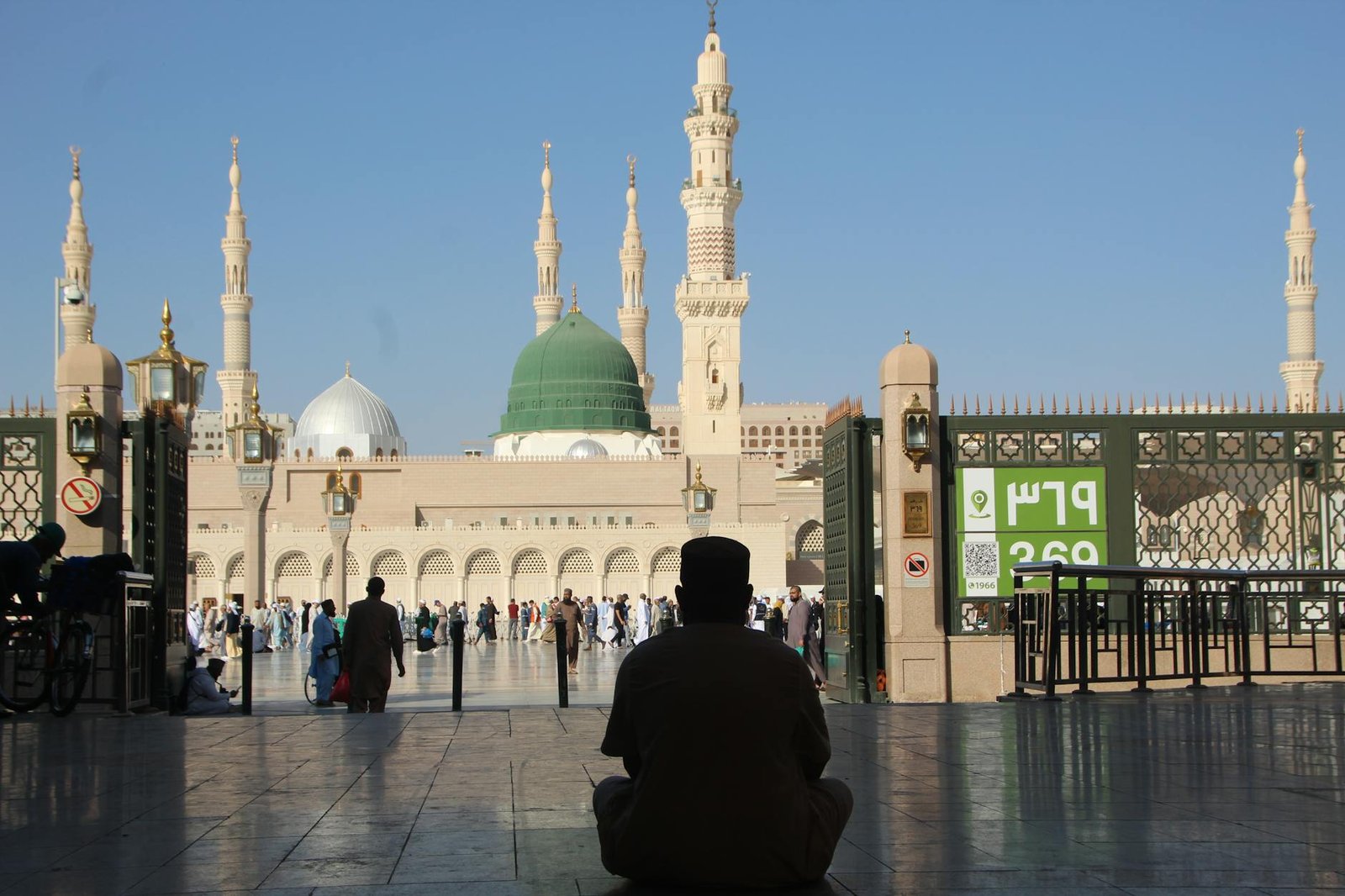 view of al masjid an nabawi in madinah