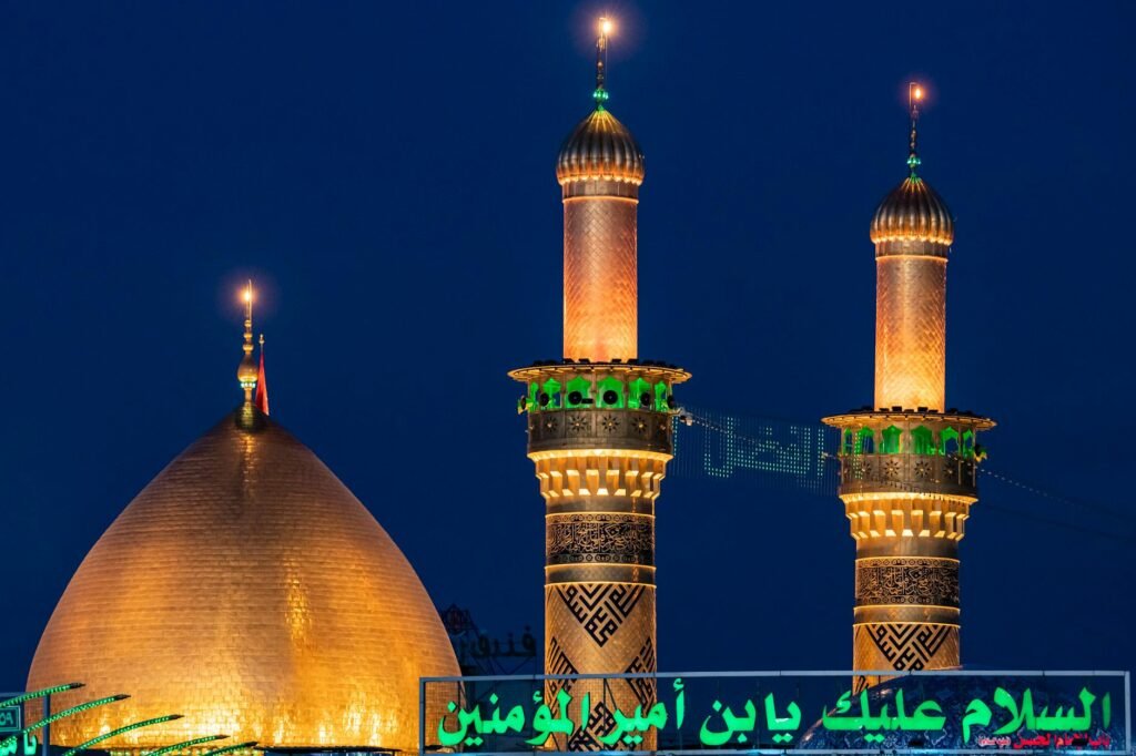 holy shrine of imam hossain in iraq