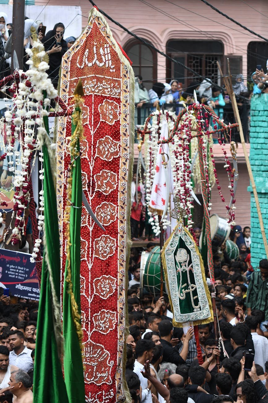 muharram procession in amroha india