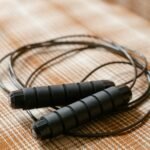 close up shot of a jumping rope