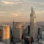 downtown skyscrapers cityscape