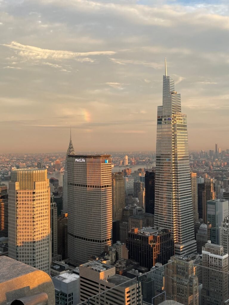 downtown skyscrapers cityscape