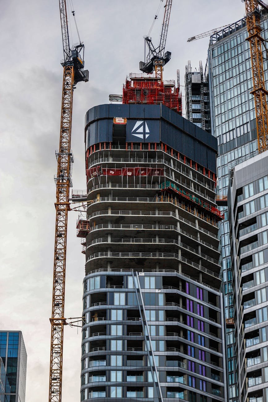 skyscraper under construction