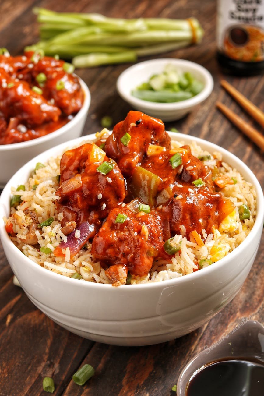 close up shot of a bowl of dish